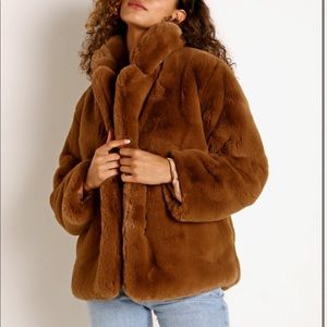 Apparis Faux Fur Coat